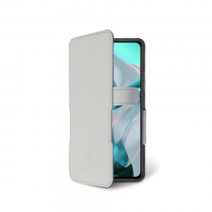 Чехол книжка Stenk Prime для Xiaomi 11 Lite 5G NE Белый