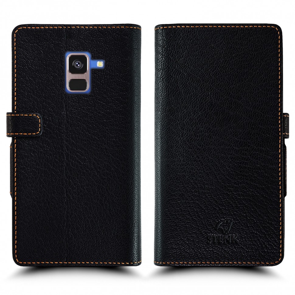 

Чехол книжка Stenk Wallet для Samsung Galaxy A8 (2018) Чёрный, Черный