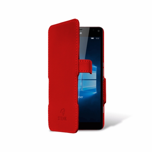 чохол-книжка на Microsoft Lumia 950 XL Червоний Stenk Сняты с производства фото 2