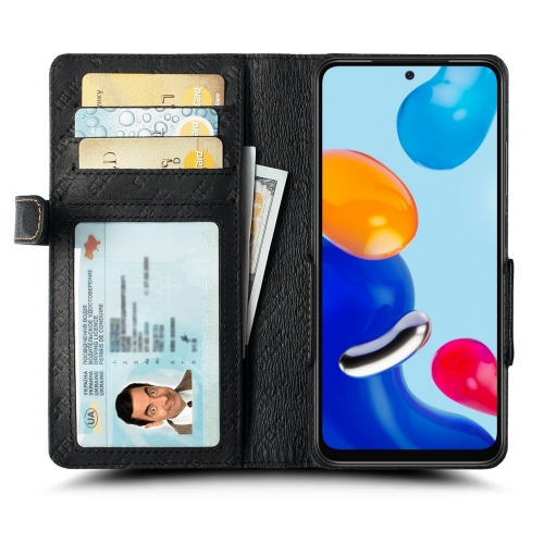 чохол-книжка на Xiaomi Redmi Note 11 Чорний Stenk Wallet фото 2