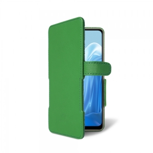 Чехол книжка Stenk Prime для OPPO Reno7 Зелёный