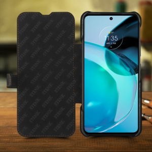 Чохол книжка Stenk Premium для Motorola Moto G72 Чорний