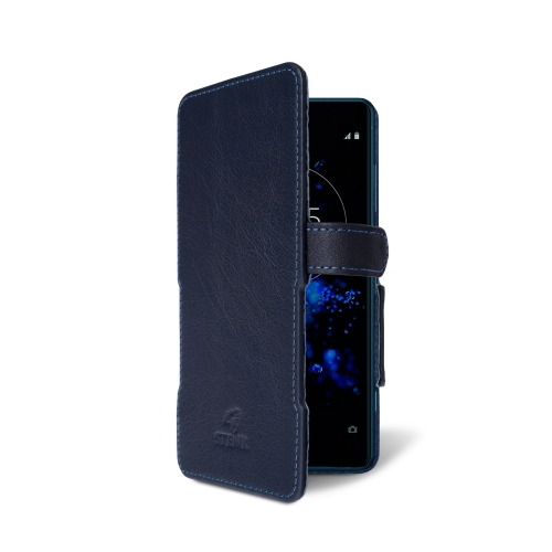 чехол-книжка на Sony Xperia XZ2 Compact Синий Stenk Prime фото 2