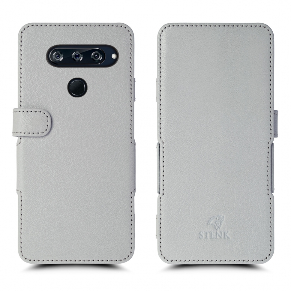 

Чехол книжка Stenk Prime для LG V40 ThinQ Белый