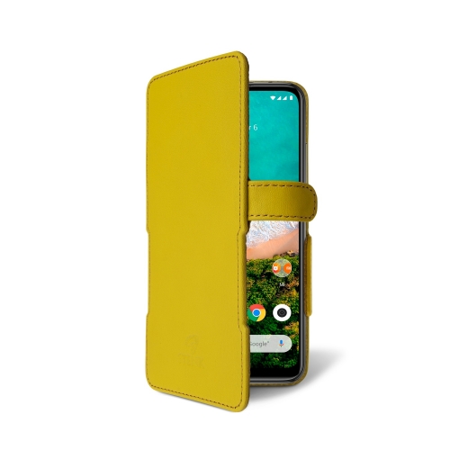 чехол-книжка на Xiaomi Mi A3 Желтый Stenk Prime фото 2