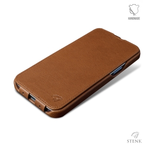 Чохол фліп Stenk Premium для Apple iPhone 13 Pro Max Тютюн