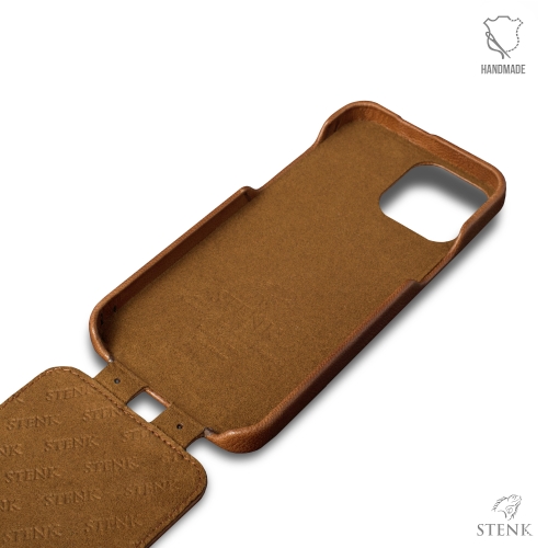 чохол-фліп на Apple iPhone 13 Pro Max Світло-коричневий Stenk Premium фото 4