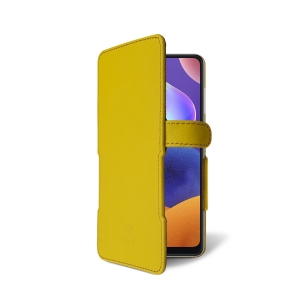 Чехол книжка Stenk Prime для Samsung Galaxy A31 Желтый