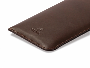 Футляр Stenk Elegance для Samsung Galaxy S20 Plus Коричневый