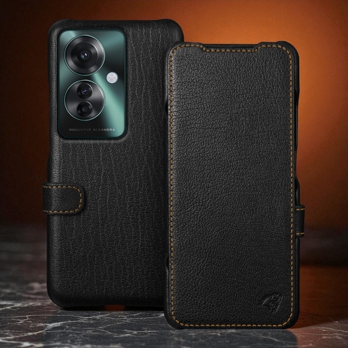 чехол-книжка на OPPO Reno11 F Черный Stenk Premium фото 1