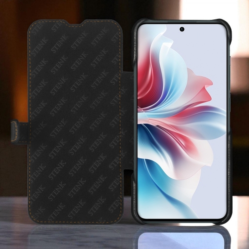 чехол-книжка на OPPO Reno11 F Черный Stenk Premium фото 2