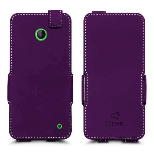 чохол-фліп на Nokia Lumia 630 Бузок Stenk Prime Purple фото 1