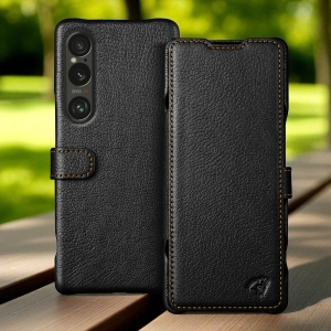 Чехол книжка Stenk Premium для Sony Xperia 1 VI Чёрный