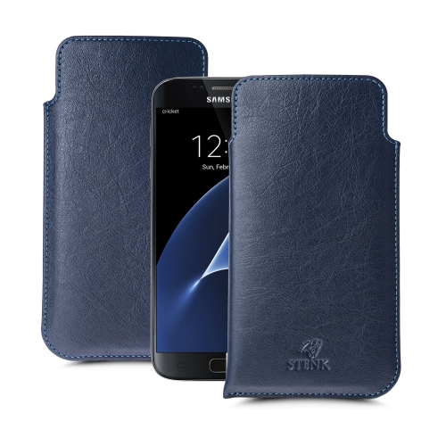 чехлы-футляры на Samsung Galaxy S7 Синий Stenk Elegance фото 1