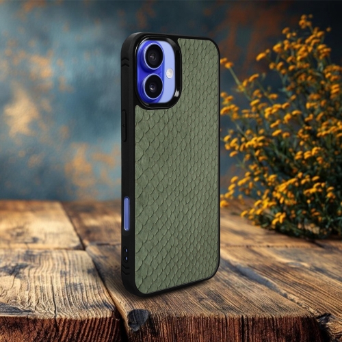 бампер на Apple iPhone 16 Оливковый Stenk SkinBacker фото 1