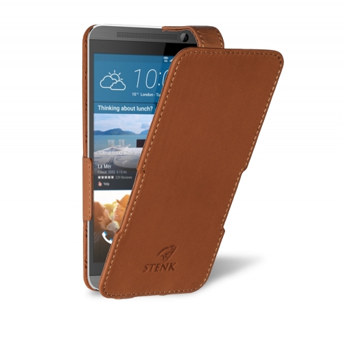 чохол-фліп на HTC One E9 Plus Світло-коричневий Stenk Сняты с производства фото 2