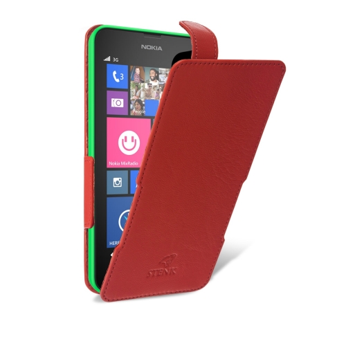 чохол-фліп на Nokia Lumia 630 Червоний Stenk Сняты с производства фото 2
