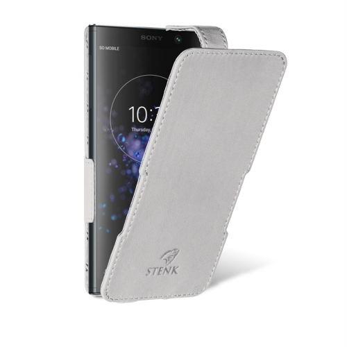 чохол-фліп на Sony Xperia XA2 Plus Білий Stenk Prime фото 2