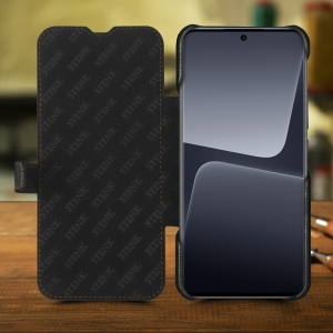 Чехол книжка Stenk Premium для Xiaomi 13 Pro Чёрный