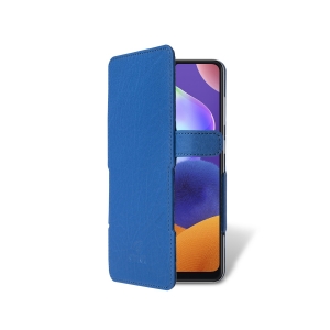 Чехол книжка Stenk Prime для Samsung Galaxy A31 Ярко-синий