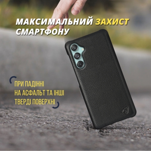 бампер на Samsung Galaxy M55 Черный Stenk Cover фото 5