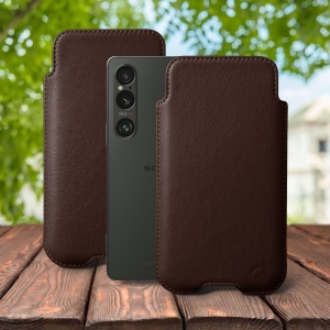 Футляр Stenk Sportage для Sony Xperia 1 VI Коричневый