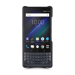 Шкіряна накладка Stenk Cover для BlackBerry KEY2  LE Чорна