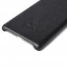 Кожаная накладка Stenk Cover для BlackBerry KEY2 LE Чёрная