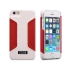 Накладка iCarer для iPhone 5 /5S Colorblock White /Red