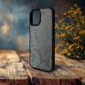 Накладка SkinBacker Mini Python Scales для Apple iPhone 16 Сірий