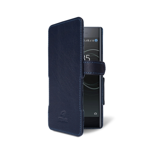 чехол-книжка на Sony Xperia XZ Premium Синий Stenk Prime фото 2
