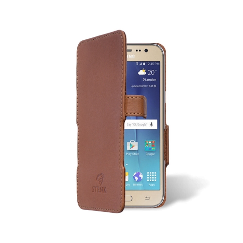 чохол-книжка на Samsung Galaxy J5 Світло-коричневий Stenk Сняты с производства фото 2