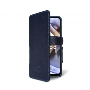 Чехол книжка Stenk Prime для Motorola Moto G31 Синий