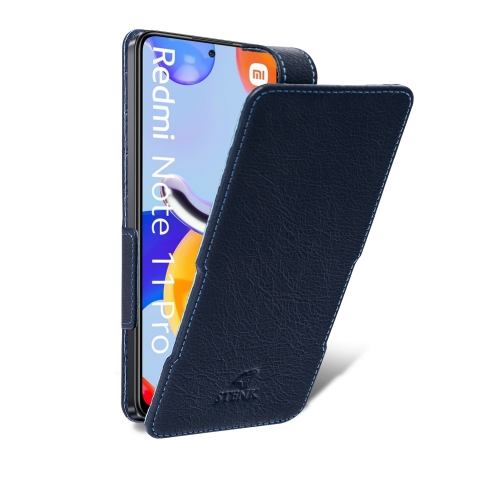 чехол-флип на Xiaomi Redmi Note 11 Pro Синий Stenk Prime фото 2