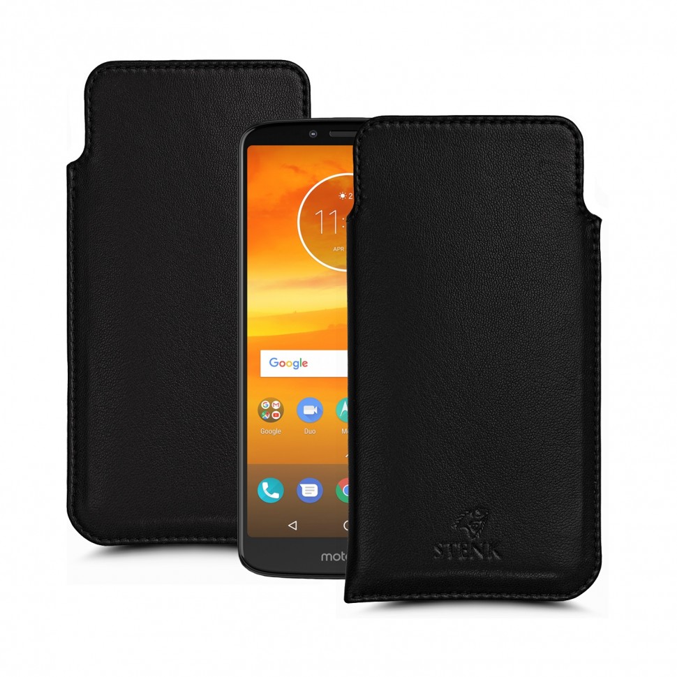 

Футляр Stenk Elegance для Motorola Moto E5 Plus Чёрный, Черный
