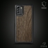 Шкіряна накладка Stenk WoodBacker для Nokia G60 Чорна