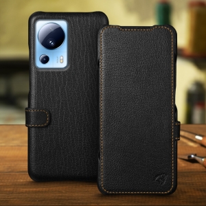Чехол книжка Stenk Premium для Xiaomi 13 Lite Чёрный
