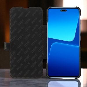 Чехол книжка Stenk Premium для Xiaomi 13 Lite Чёрный