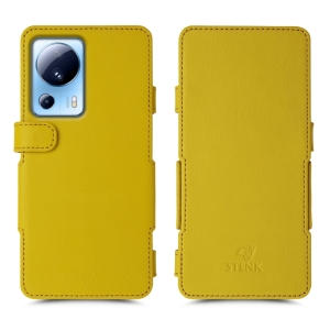 Чохол книжка Stenk Prime для Xiaomi 13 Lite Жовтий