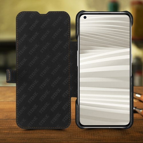 чохол-книжка на Realme GT2 Pro Чорний Stenk Premium фото 2
