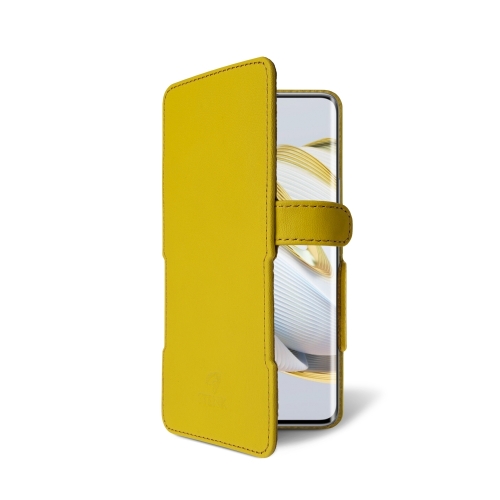 чехол-книжка на HuaWei Nova 10 Pro Желтый  Prime фото 2