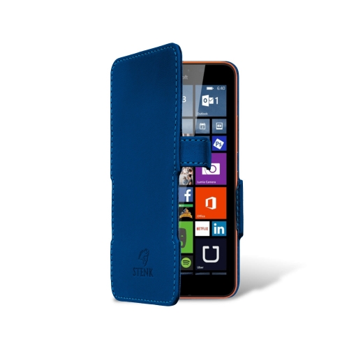 чохол-книжка на Microsoft Lumia 640 XL DS Синій Stenk Сняты с производства фото 2