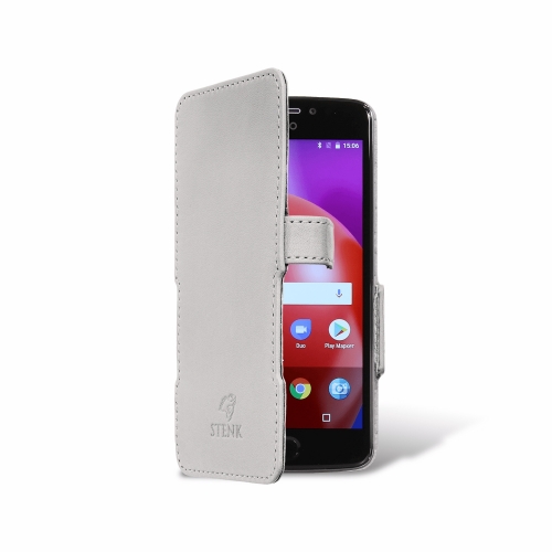 чохол-книжка на Motorola Moto E4 (XT1762) Білий Stenk Сняты с производства фото 2