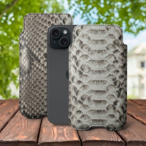 Футляр Stenk Sportage Python для Apple iPhone 15