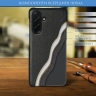 Шкіряна накладка Stenk Cover для Samsung Galaxy A36 Чорний