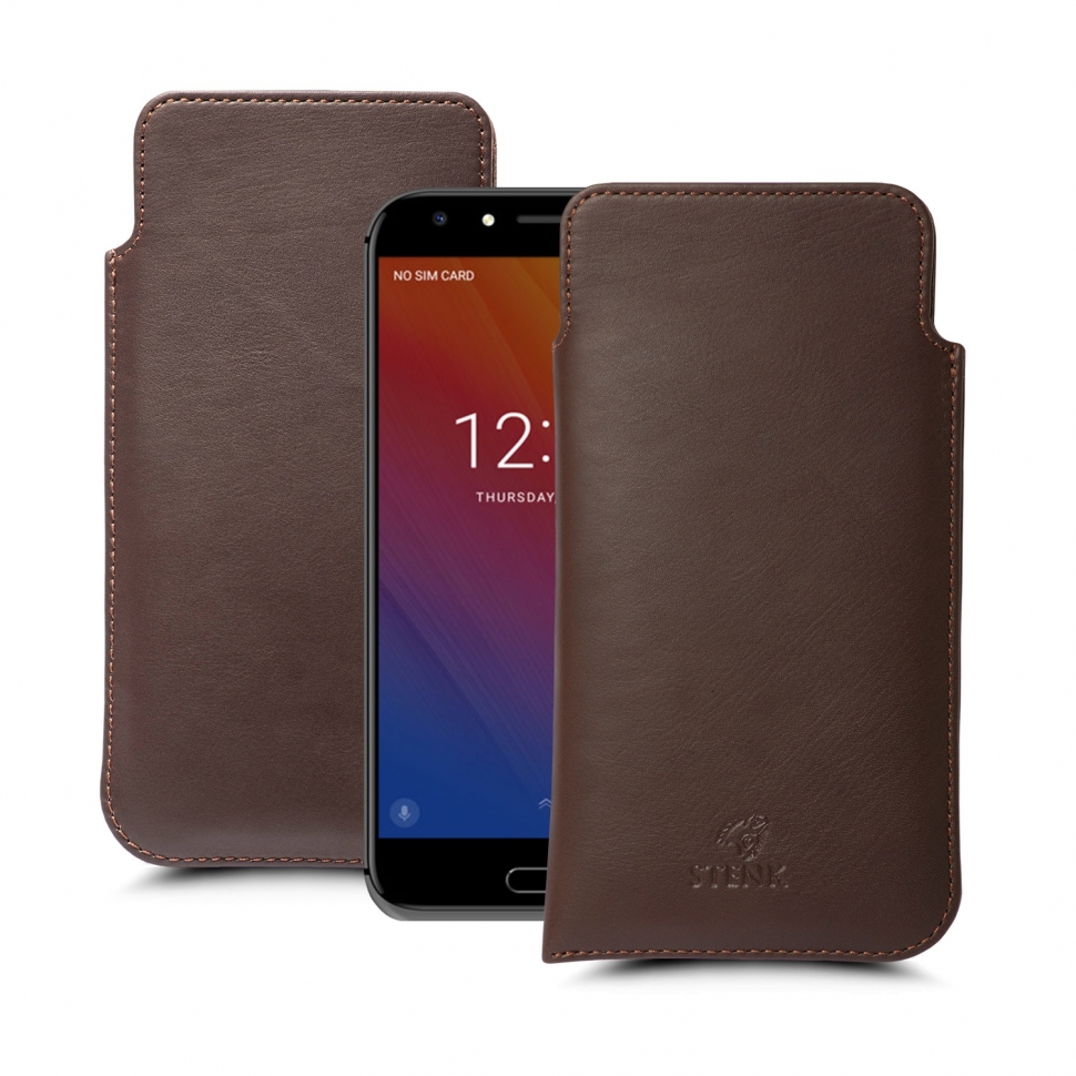 

Футляр Stenk Elegance для Doogee BL5000 Коричневый