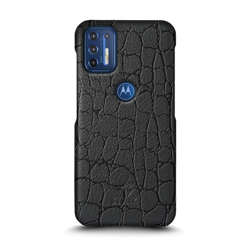бампер на Motorola Moto G9 Plus Черный Stenk Cover Reptile фото 1