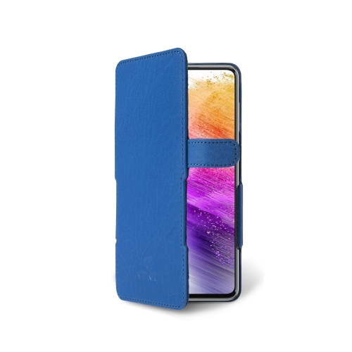 чохол-книжка на Samsung Galaxy A73 5G Яскраво-синій Stenk Prime фото 2