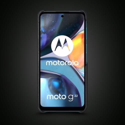 бампер на Motorola Moto G22 Чорний Stenk Cover WoodBacker фото 2
