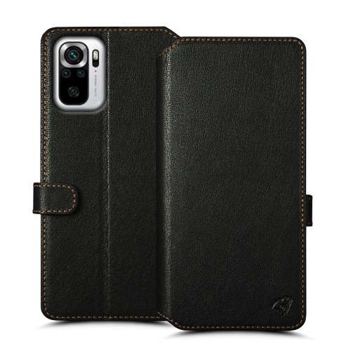 чохол-гаманець на Xiaomi Redmi Note 10S Чорний Stenk Premium Wallet фото 1